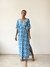 Vestido Oceano Estampa Azulejos - comprar online