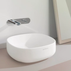 Krion Lavabo Unique 40x40x13 blanco