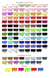 ACRILICOS DECORATIVOS X 60ML. - 15 COLORES PERLADOS - comprar online