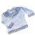 Buzo Blanco Jaspeado y gris - Agatha Baby Cool