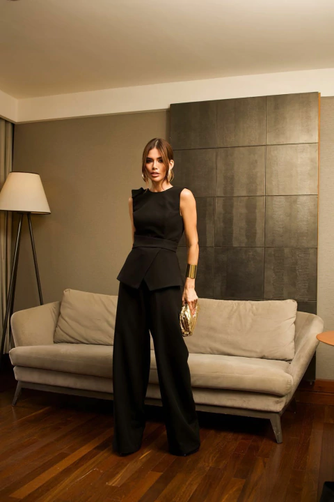 Conjunto Alfaiataria Laço