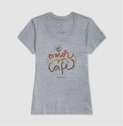 Camiseta Amor por Café - Empório Serras Altas de Minas 