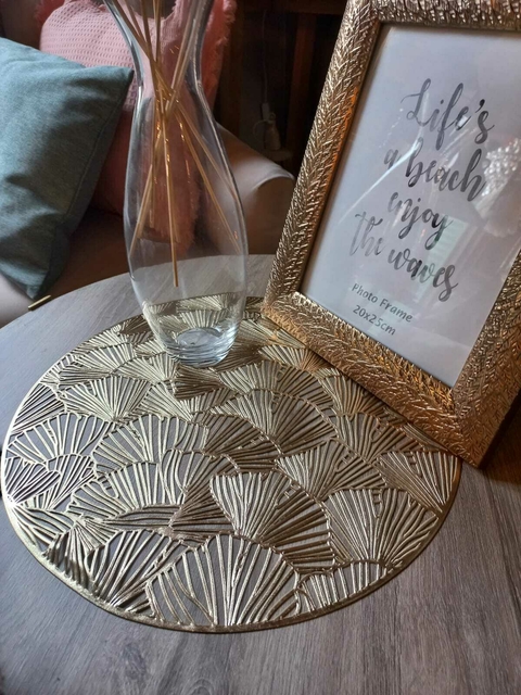 Individuales dorados