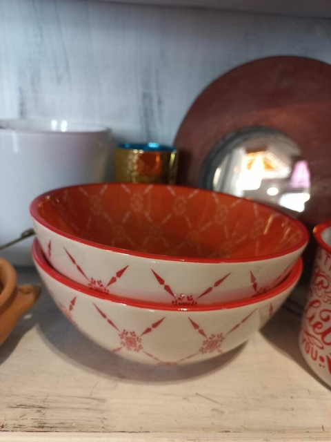 Plato hondo de cerámica