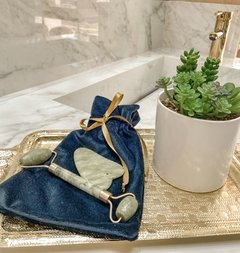 Kit Facial Roller Jade e Pedra Guasha - loja online