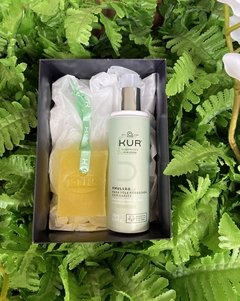 Kit Hidratação Pele Ressecada: EMULSÃO KARITE + SABONETE VEGETAL KUR