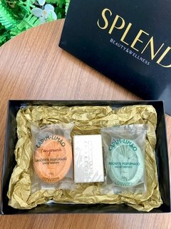 Kit Mix Sabonetes Vegetais (1 Capim Limão Tangerina + 1 Capim Limão + 1 Mandacaru)