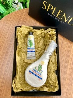 Kit Mandacaru Hidratação (Creme de Mãos 30g + Hidratante de Banho 250ml)