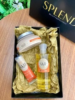 Kit Caju Mega Hidratação e Tratamento (1 Creme Multibenefícios Mãos + 1 Sabonete em Óleo Corporal + 1 Creme Hidratante Firmador Corporal) - comprar online