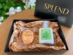 Kit Capim Limão Banho Perfumado (Hidratante L´Occitane + Sabonete em Barra Tangerina ou Capim limão )