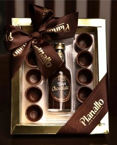 Copinhos de Chocolate com Licor de Chocolate - 50g - PLANALTO