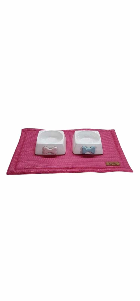 Tapete Comedouro courano Pink - comprar online