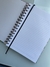 caderno A5 flores azul na internet