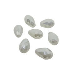 Cristal Gota Blanca 1,6cm x 0,8mm. Unidad - comprar online