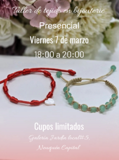 Taller tejido en bijouterie - comprar online