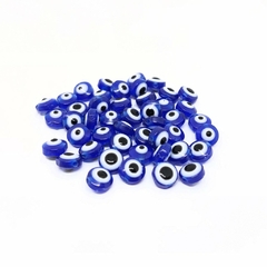 Ojo Turco Acrílico Azul 8mm. 10uni