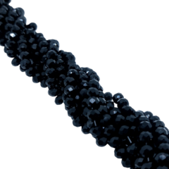 Tira. Cristal Roca # 6 Negro 6mm - comprar online