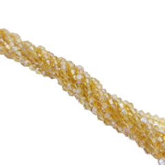 Tira. Cristal Roca # 4 Bicono Caramelo Traslúcido 4mm - comprar online