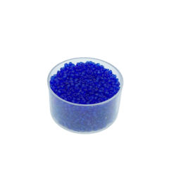 Mostacilla Azul Traslucido. 25gr - comprar online