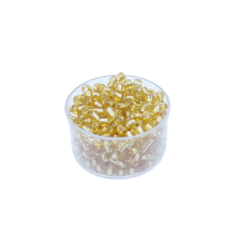 Mostacillon Dorado Traslucido. 30gr - comprar online