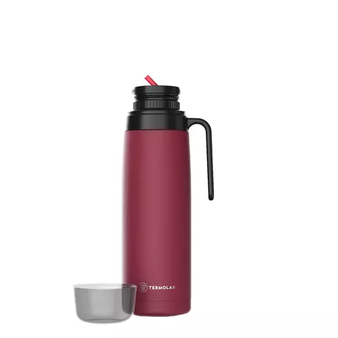 Termo Acero Inox. 1L - Rosa Clickmate - Termolar R-Evolution