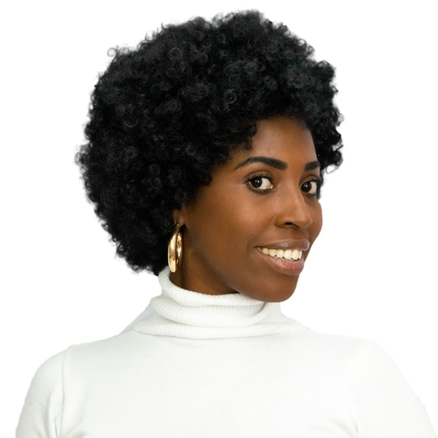 LACE WIG BLACK FIBRA ORGÂNICA