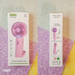 Ventilador de mano recargable con Luz LED⁣⁣ - DianDI en internet