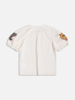 BLUSA MC BUFANTE ESTAMPA MANGA momi - comprar online