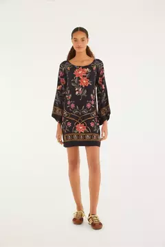 vestido curto estampado floral belle Farm - comprar online
