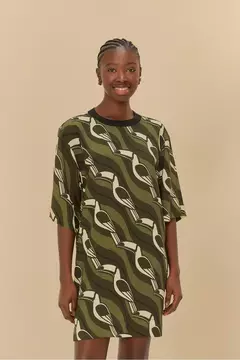 vestido t-shirt estampado tucano gráfico Farm
