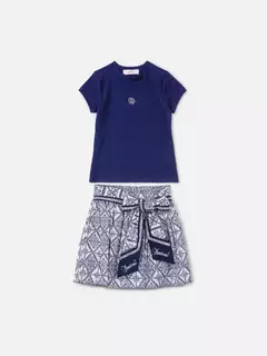 Conjunto Estampado com Laço Anime - comprar online