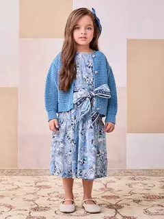 Vestido Mickey e Minnie Class com Laço Anime