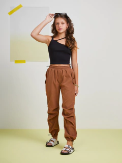 CALÇA PARACHUTE MARROM IAM - comprar online