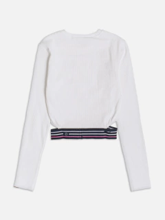 BLUSA RIBANA COM ELASTICO PEROLA Iam Authoria - comprar online