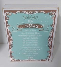 Box oração dos filhos 15x20 - comprar online