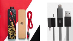 Cable desmontable 2 en 1 "PHANTOM" CASI005 - comprar online