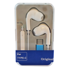 Auricular "TYPE C" IN-EAR AUGGTY101 - comprar online