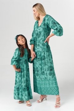 VESTIDO CECILIA FLORAL INFANTIL - comprar online