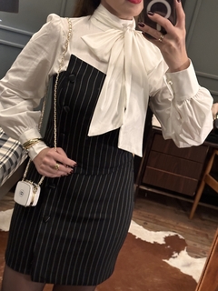 Camisa Talita Manga com Faixa