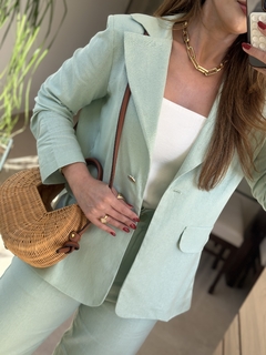 Conjunto Sônia Linho Blazer e Calça na internet