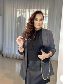 Blazer Marjorie Xadrez na internet