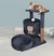 RASCADOR PARA GATOS EN 3 NIVELES - GRIS
