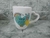 Taza bombé asa corazon