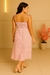 Vestido Midi de Alça c/ Bojo, Pala e Fenda - Sedinha - comprar online