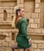 Vestido Inter. de Manga Longa de um Lado Só - Poliamida - comprar online