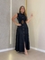 Vestido Longo de Alça Larga c/ Botões e Gola - Viscolinho - comprar online