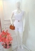 Conjunto Curto de Blusa de Alça Larga e Short - Crepe Duna - Nadilly