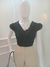 Blusa de Manguetinha de Babado Duplo - Shiffon na internet