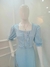 Vestido Intermediário Plinssado de Manga - Crepe Twil na internet
