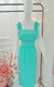 Vestido Midi de Manguetinha de Babados - Viscose na internet